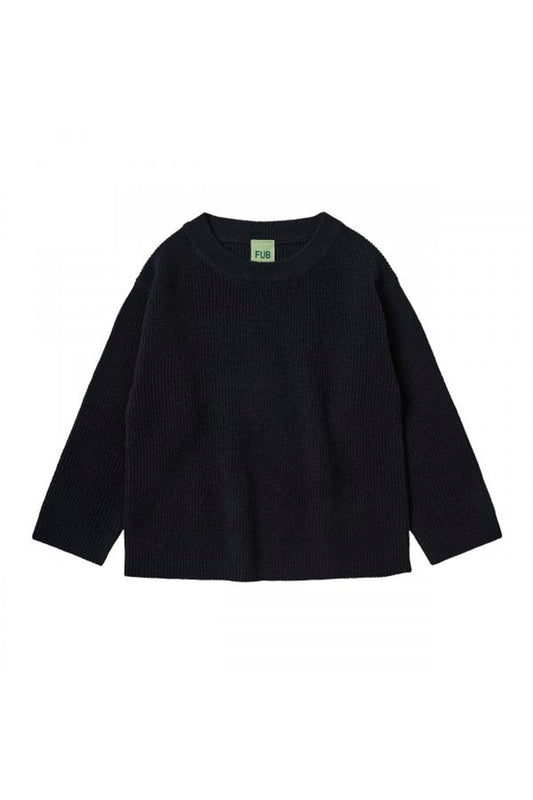 FUB - Classic sweater - Dark navy