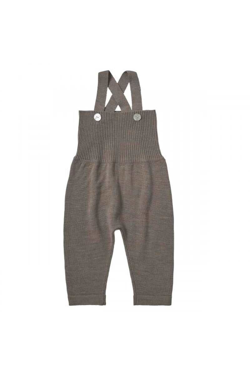 FUB - Uld baby overalls - Hazel melange