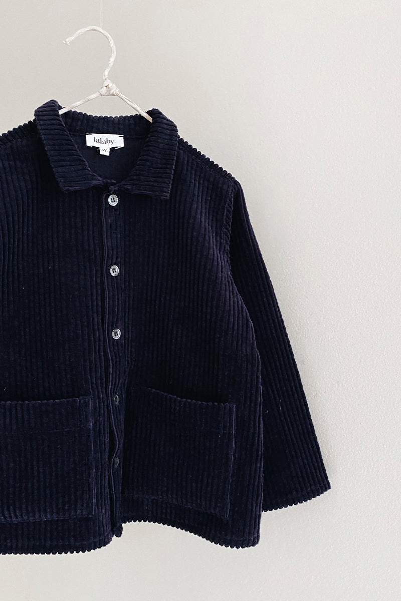 Lalaby - Samson overshirt - Indigo